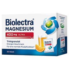 BIOLECTRA Magnesium 400 mg ultra Trinkgran.Orange