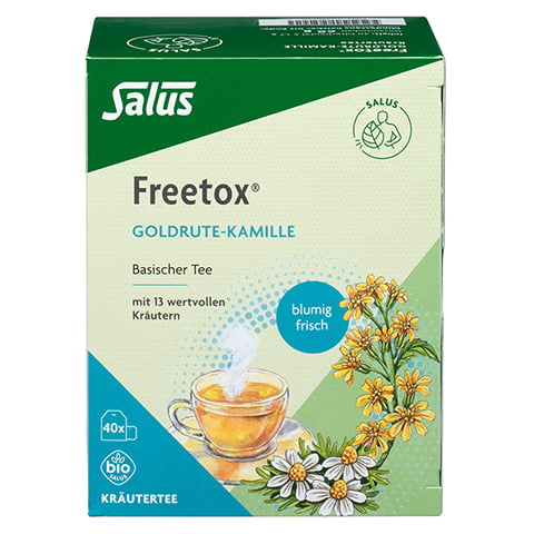 FREETOX Tee Goldrute-Kamille Bio Salus Filterbeut. 40 Stck