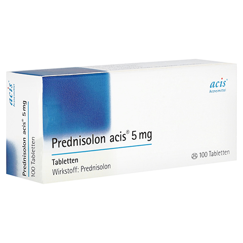 PREDNISOLON ACIS 5 mg Tabletten 100 Stck N3
