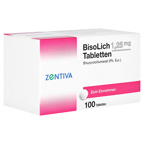 BisoLich 1,25mg 100 Stck N3