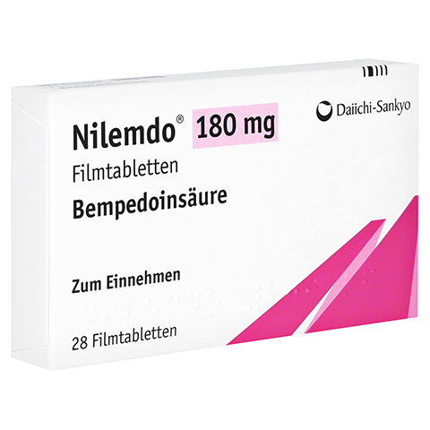 NILEMDO 180 mg Filmtabletten 28 Stck N1