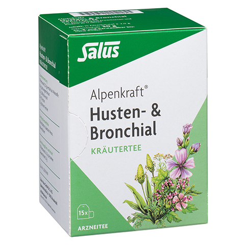 Alpenkraft Husten- und Bronchial Krutertee Salus 15 Stck