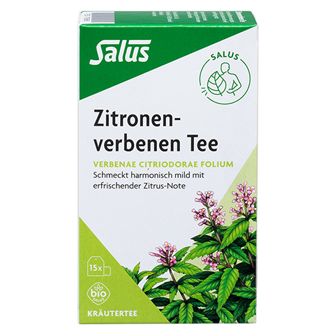 ZITRONENVERBENE Tee Bio Salus Filterbeutel 15 Stck