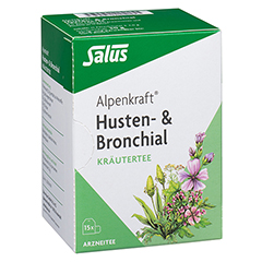 Alpenkraft Husten- und Bronchial Krutertee Salus