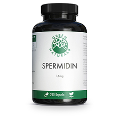 GREEN NATURALS Spermidin 1,6 mg vegan Kapseln 240 Stck