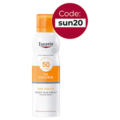 EUCERIN Sun Oil Control Body Transp.Aerosol LSF 50