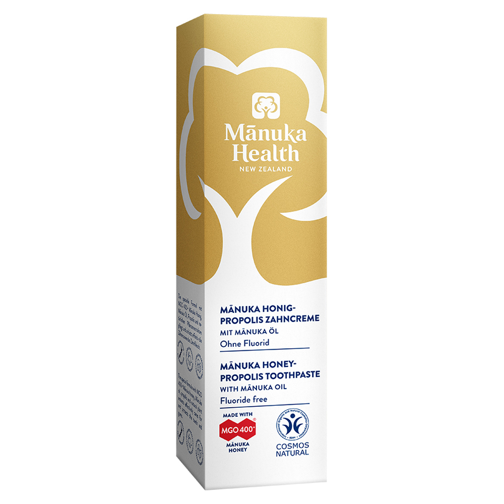 MANUKA HEALTH Honig-Propolis Zahncreme fluoridfrei 75 Milliliter