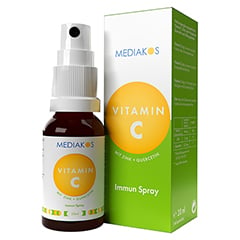 VITAMIN C+ZINK+Quercetin Mediakos Immun Spray