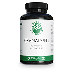 GREEN NATURALS Granatapfel+40% Ellagsure Kapseln