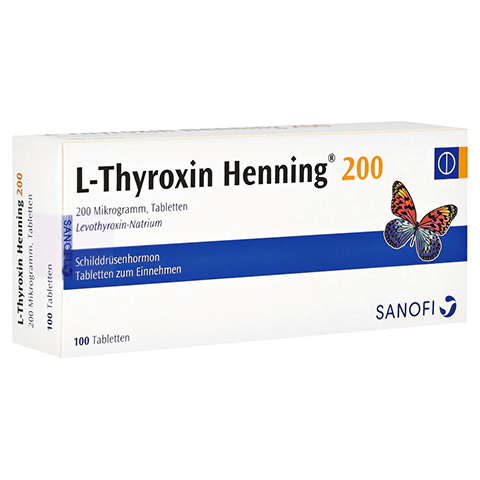 L-Thyroxin Henning 200 100 Stück N3