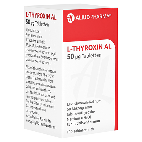 L-Thyroxin AL 50g 100 Stck N3