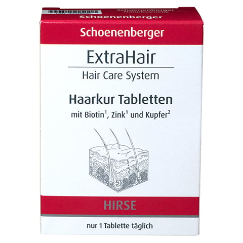 EXTRAHAIR Hair Care Sys.Haarkurtabletten Schoe. 30 Stck