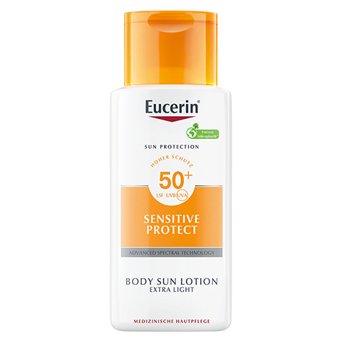 EUCERIN Sun Lotion extra leicht LSF 50 + gratis Eucerin Oil Control Body 50 ml 150 Milliliter