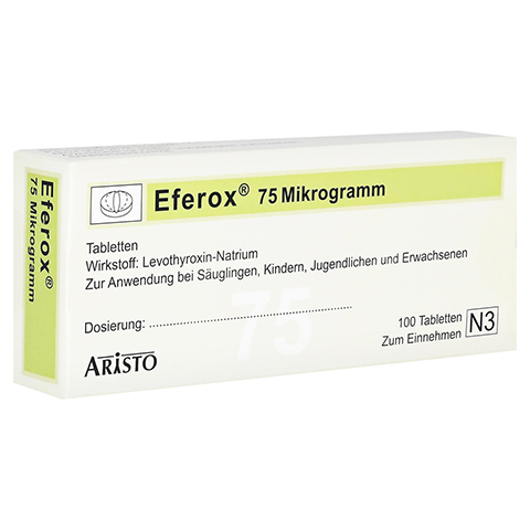 Eferox 75 Mikrogramm 100 Stck N3