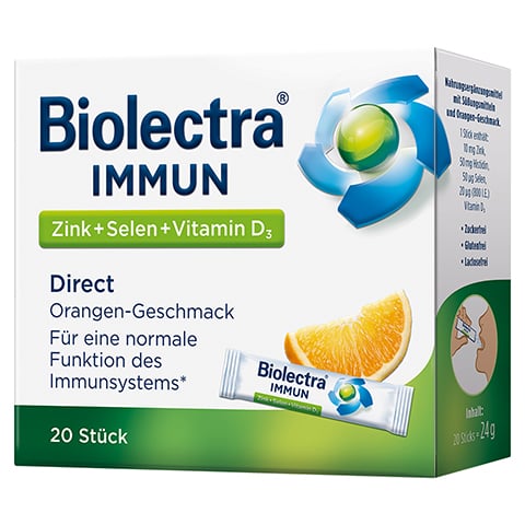 BIOLECTRA Immun Direct Sticks 20 Stck