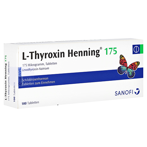 L-Thyroxin Henning 175 100 Stck N3