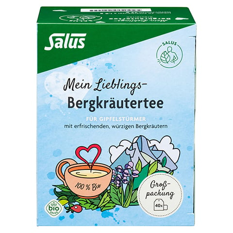 MEIN LIEBLINGS-Bergkräuter-Tee Bio Salus Fbtl. 40 Stück