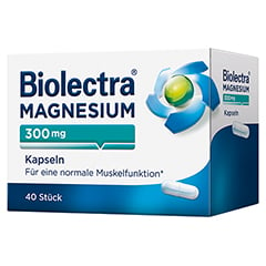 Biolectra Magnesium 300 Kapseln 40 Stck