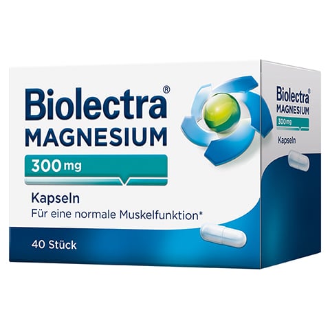 Biolectra Magnesium 300 Kapseln 40 Stck