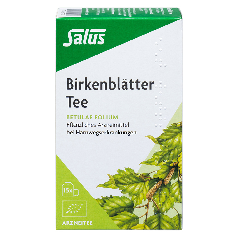 Birkenblätter Tee Salus Filterbeutel 15 Stück