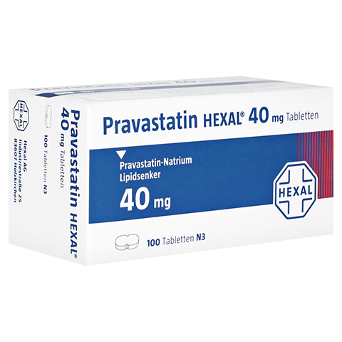 Pravastatin HEXAL 40mg 100 Stck N3