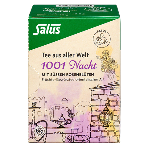 KRÄUTER-GEWÜRZTEE aus 1001 Nacht Bio Salus Fbtl. 15 Stück