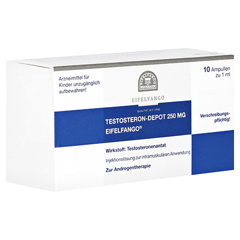 Testosteron-Depot 250mg EIFELFANGO 10x1 Milliliter