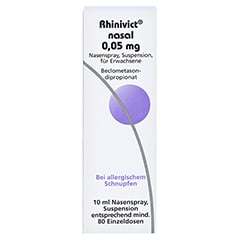 Rhinivict Nasal 0,05mg 10 Milliliter N1 - Vorderseite