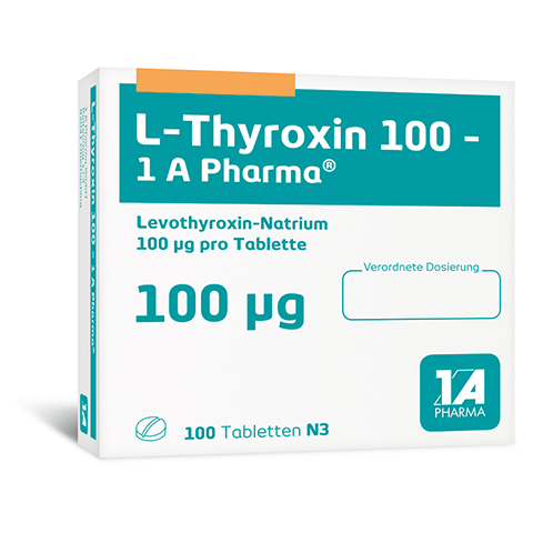 L-Thyroxin 100-1A Pharma 100 Stück N3