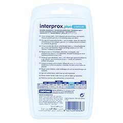 interprox plus conical blau Interdentalbürste 6 Stück - Rückseite