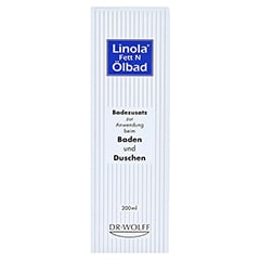 Linola Fett N Ölbad 200 Milliliter N1 - Vorderseite
