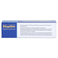 SINAFTIN Creme 75 Milliliter - Oberseite