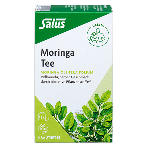 MORINGA TEE Bio Moringa oleifera folium Salus Fbtl 15 Stück