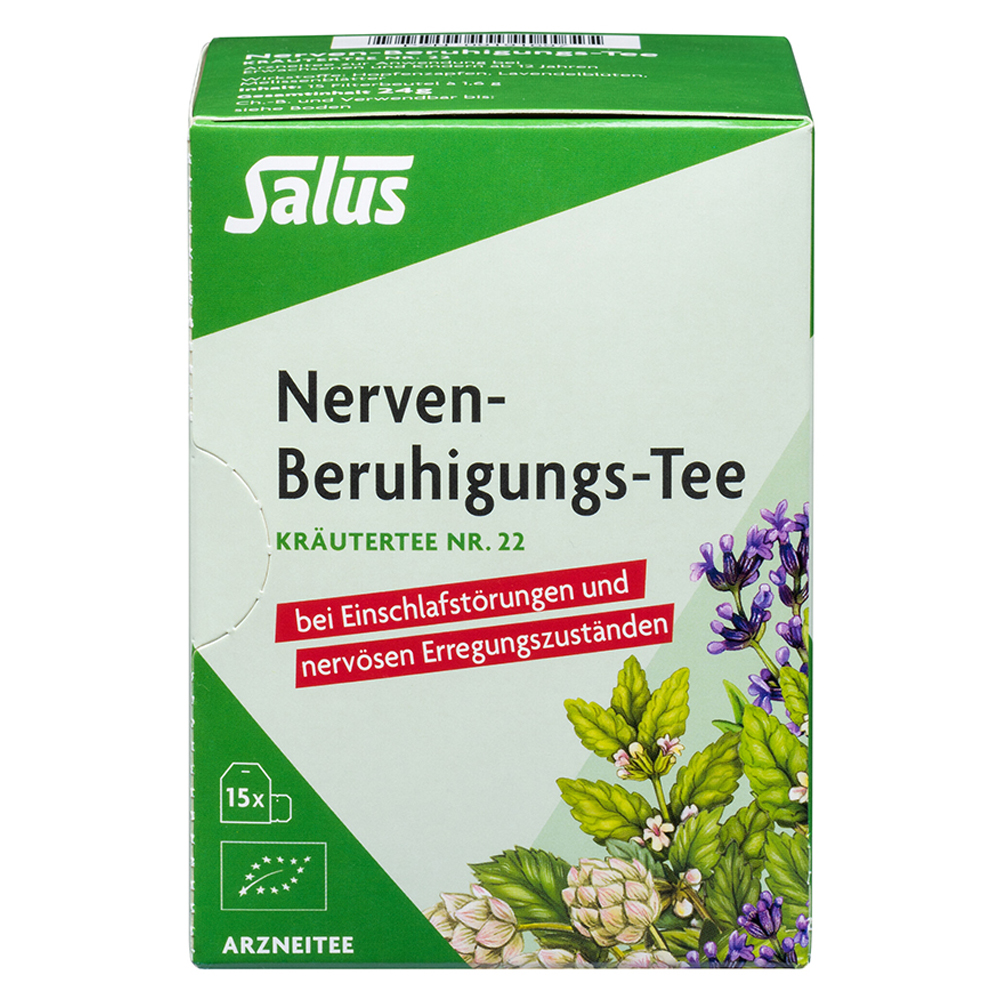 Nerven-Beruhigungs-Tee Kräutertee Nr.22 Filterbeutel 15 Stück