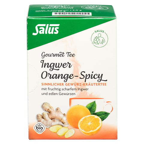 INGWER ORANGE Spicy Tee Salus Filterbeutel 15 Stck