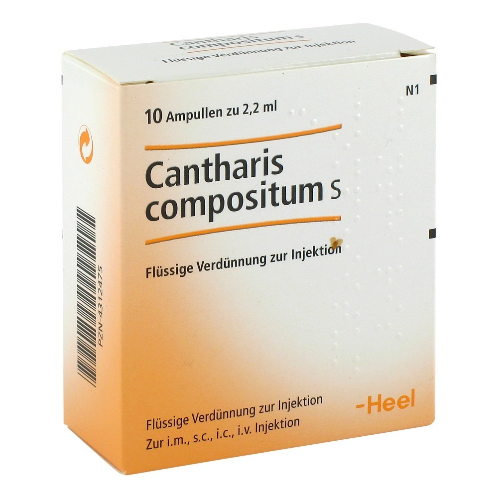 CANTHARIS COMPOSITUM S Ampullen 10 Stück