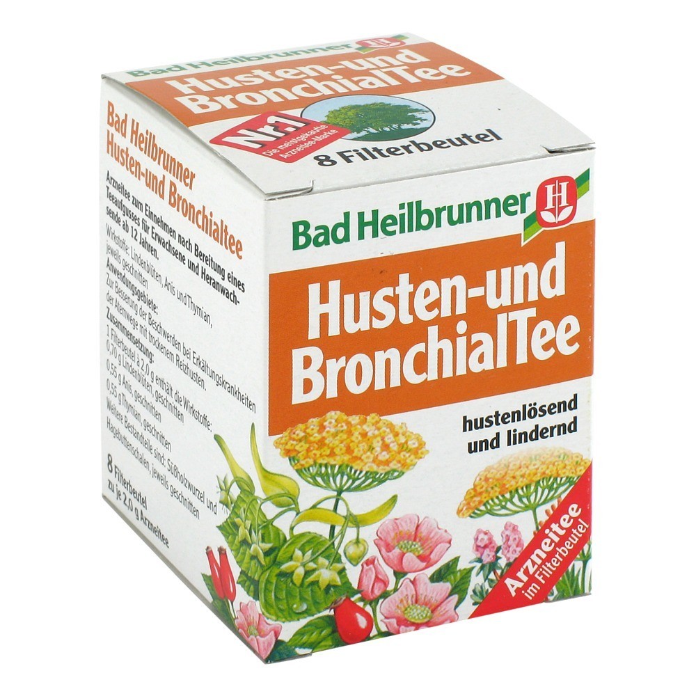 BAD HEILBRUNNER Husten- und Bronchial Tee N Fbtl. 