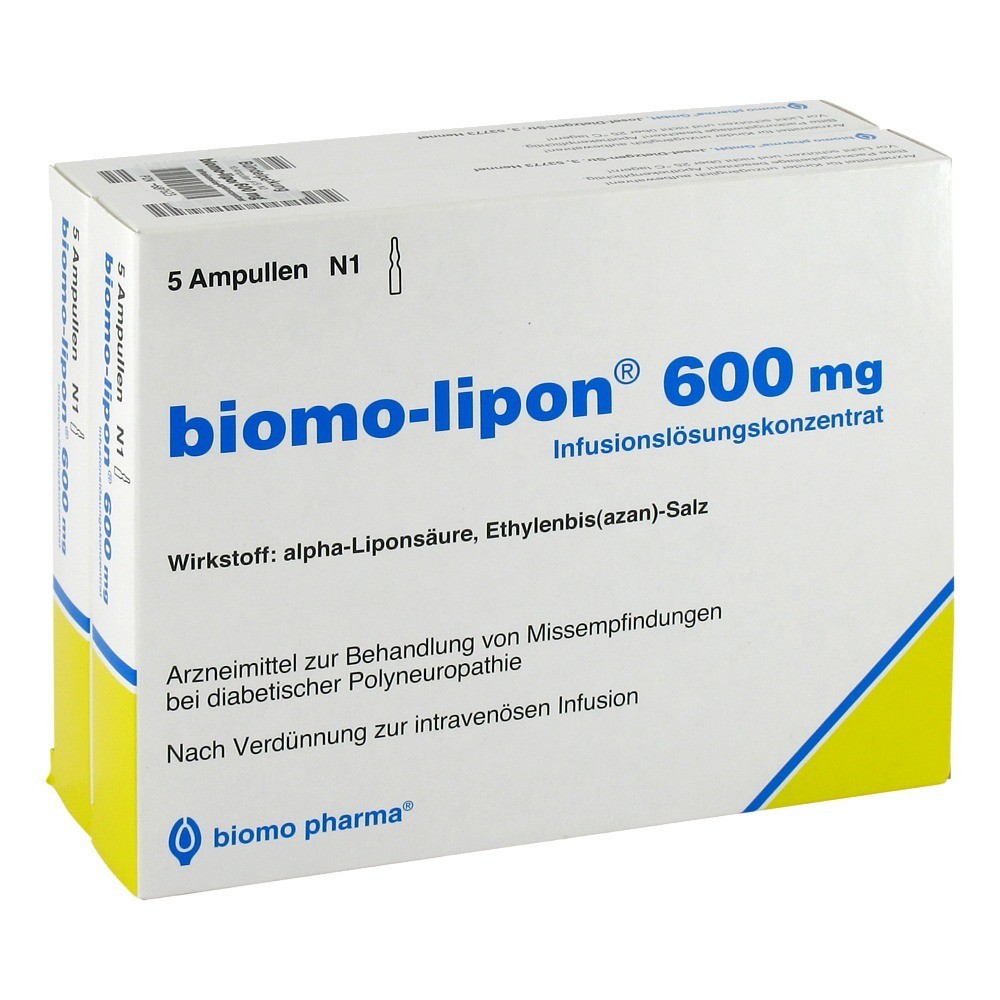 BIOMO-lipon 600 mg Ampullen 10 Stück