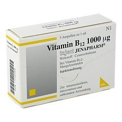 Vitamin B12 1.000 g Inject Jenapharm Ampullen