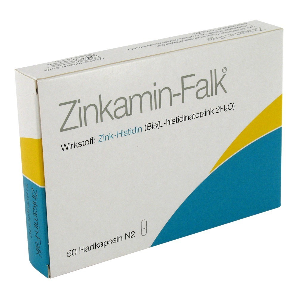 Zinkamin-Falk 15mg Hartkapseln 50 Stück