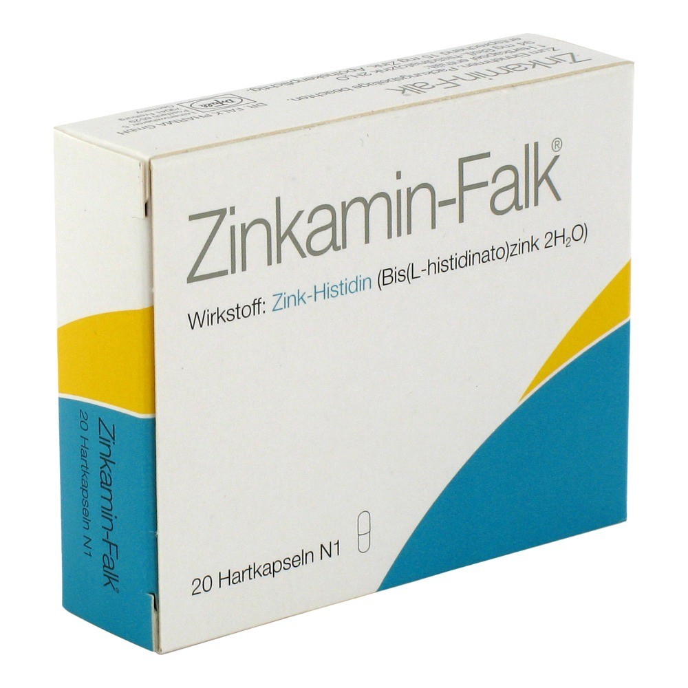 Zinkamin-Falk 15mg Hartkapseln 20 Stück