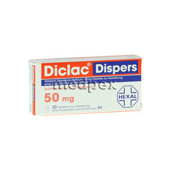 Diclac Dispers 50mg 20 Stück N1