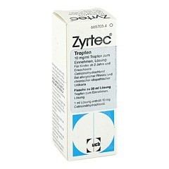 ZYRTEC 10 mg/ml Tropfen