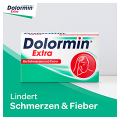 Dolormin Extra 400 mg Ibuprofen bei Schmerzen und Fieber 50 Stck N3 - Info 1