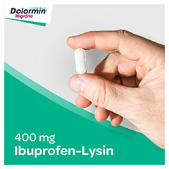 Dolormin Migrne 400 mg Ibuprofen bei Migrnekopfschmerzen 20 Stck - Info 2