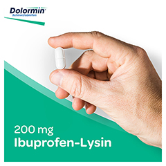 Dolormin Schmerztabletten mit 200 mg Ibuprofen 30 Stck N2 - Info 2