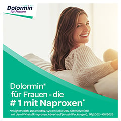 Dolormin fr Frauen bei Menstruationsbeschwerden mit Naproxen 20 Stck - Info 5