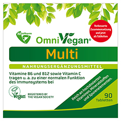 OMNIVEGAN Multi zertifiziert vegan Tabletten 90 Stck - Info 1