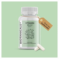 BIOTANICALS Vitamin D3+K2 Kapseln 150 Stück - Info 1