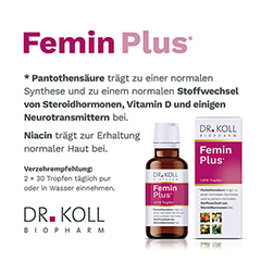 FEMIN PLUS Dr.Koll Gemmo Komplex Himb.Vit.B12 Tro. 50 Milliliter - Info 1
